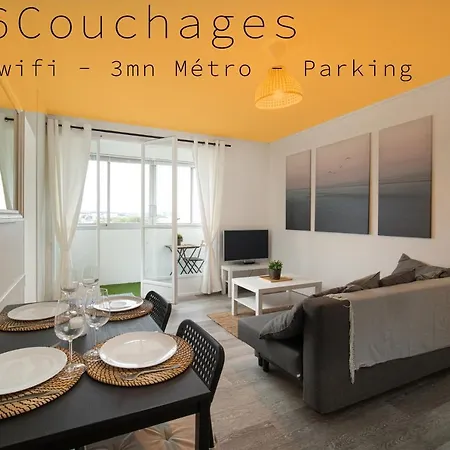 Appartement Tout Equipe Parking Balcon 2 Chambres Marseille Exterior photo